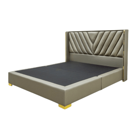ฐานรองหัวเตียง 6 ฟุต WISDOM DESIGN FURNITURE รุ่น MICKY สีเทา_0